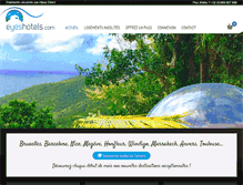 Tablet Screenshot of eyeshotels.com